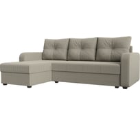 Угловой диван Лига диванов Ливерпуль Лайт угол левый полностью рогожка корфу 02 117737L