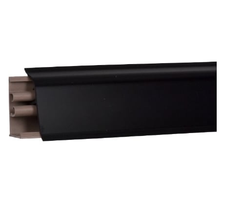 Плинтус для столешницы KORNER LB-381-619 черный глянец 3,0 м, ПВХ 20-381-0-619
