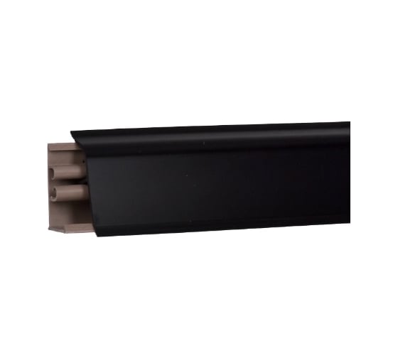 Плинтус для столешницы KORNER LB-381-619 черный глянец 3,0 м, ПВХ 20-381-0-619