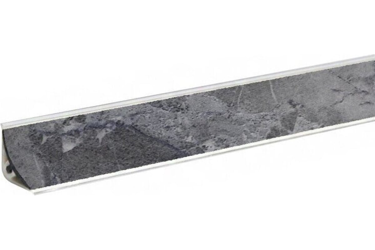 Плинтус для столешницы KORNER LB15 мраморная марквина синий, 3,0 м 20 ...