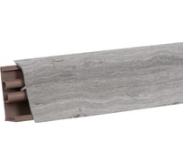 Плинтус для столешниц KORNER травертин gray 3 м ПВХ LB-381-6128 20-381-0-6128