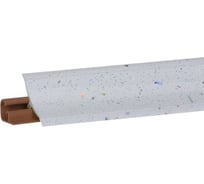 Плинтус для столешниц KORNER искра белая глянец 3 м LB-231-6082 20-231-0-6082