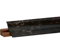 Плинтус для столешниц KORNER мрамор марквина черный глянец 3 м LB-231-6094 20-231-0-6094