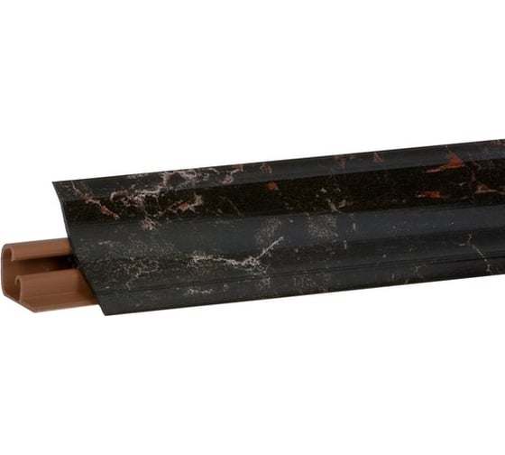 Плинтус для столешниц KORNER мрамор марквина черный глянец 3 м LB-231-6094 20-231-0-6094