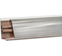 Плинтус для столешниц KORNER алюминий металлик 3 м LB-371-610 20-371-0-610