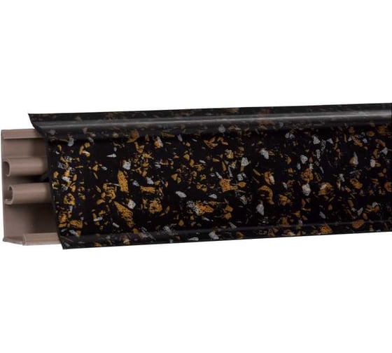 Плинтус для столешниц KORNER LB-381-384 черная бронза, 3 м, ПВХ 20-381-0-384 1