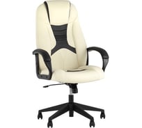 Игровое кресло Стул Груп Topchairs st-cyber 8 белый/черный, экокожа, крестовина пластик ST-CYBER 8 WHITE