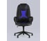Игровое кресло Стул Груп Topchairs st-cyber 8 черный/синий, экокожа, крестовина пластик ST-CYBER 8 BLUE 5