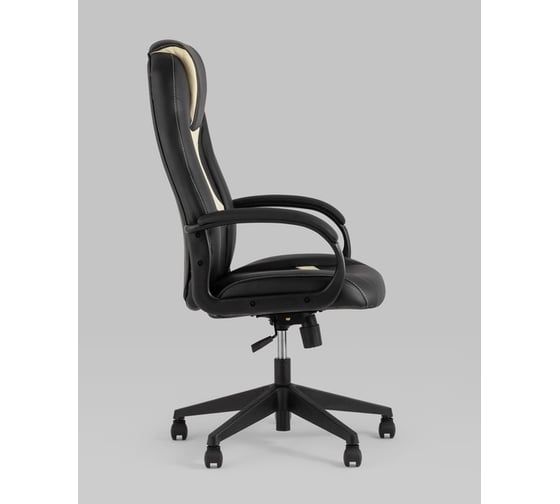 Игровое кресло Стул Груп Topchairs st-cyber 8 черный, экокожа, крестовина пластик ST-CYBER 8 BLACK