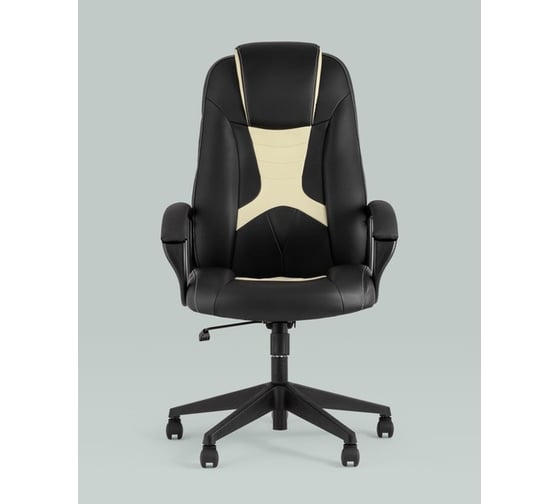 Игровое кресло Стул Груп Topchairs st-cyber 8 черный, экокожа, крестовина пластик ST-CYBER 8 BLACK