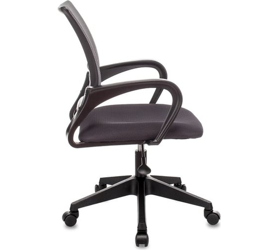 Кресло оператора Стул Груп Topchairs st-basic темно-серый tw-04 tw-12, сетка/ткань, крестовина пластик ST-BASIC/GREY