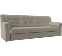 Прямой диван Лига диванов Карелия полностью рогожка Корфу 02 113322