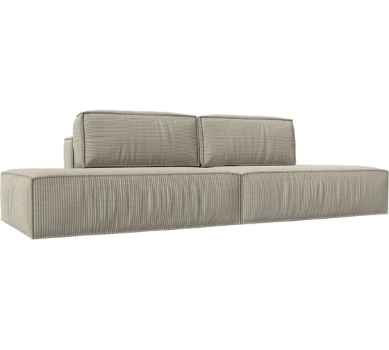 Прямой диван Лига диванов Прага лофт полностью Рогожка корфу 02 116833 1