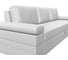 Прямой диван Лига диванов Канкун полностью экокожа белая 118301 5
