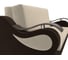 Прямой диван Лига диванов Меркурий 160 основа микровельвет бежевый, компаньон микровельвет коричневый 106383 5