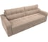 Прямой диван Лига диванов Лиссабон полностью велюр бежевый 117474 6