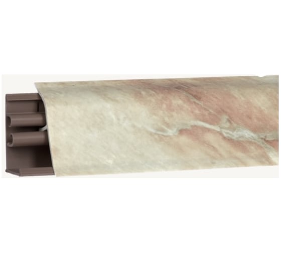 Плинтус для столешницы KORNER LB-381-6031 мрамор бежевый 3,0 м ПВХ 20-381-0-6031