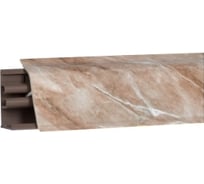 Плинтус для столешницы KORNER LB-381-675 мрамор бежевый светлый 3,0 м ПВХ 20-381-0-675