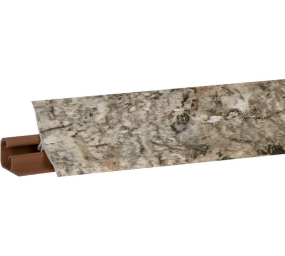 Плинтус KORNER LB-231-6086 серый мрамор 3,0 м 20-231-0-6086