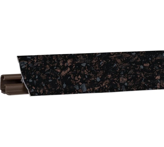 Плинтус KORNER LB-231-6113 черная бронза 3,0 м 20-231-0-6113