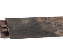 Плинтус для столешницы KORNER LB-381-6169 мрамор бергамо темный 3,0 м ПВХ 20-381-0-6169