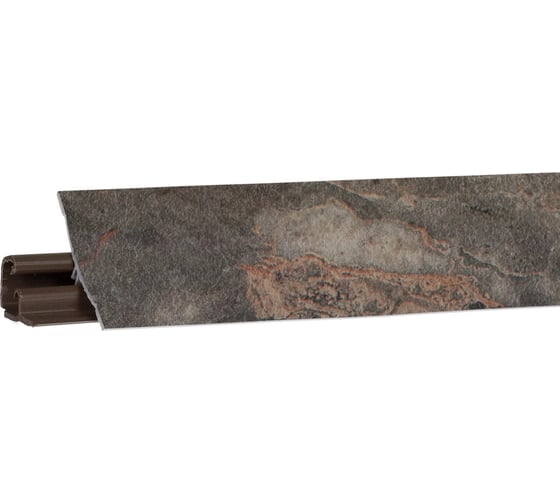 Плинтус KORNER LB-231-6169 мрамор бергамо темный 3,0 м 20-231-0-6169