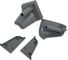 Комплект аксессуаров к LB 37 KORNER антрацит 380 20-37-9-380 4