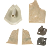 Комплект аксессуаров к LB 37 KORNER краш оникс бежевый 315 20-37-9-M-315