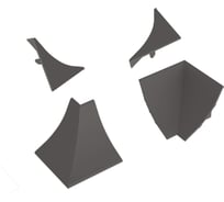 Комплект аксессуаров к LB 23 KORNER серый 20-23-4-605