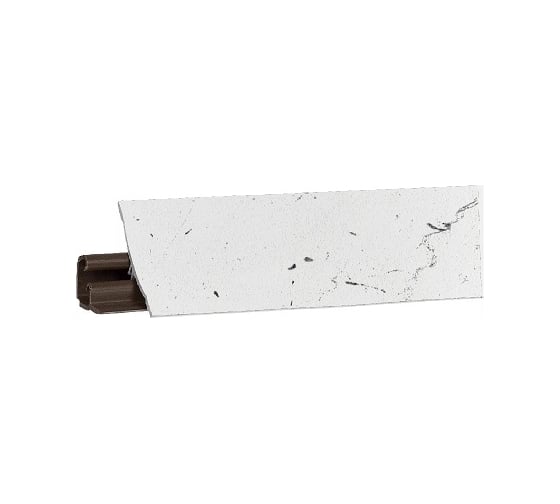 Плинтус KORNER мрамор марквина белый, 3 м LB-231-6156 20-231-0-6156 1