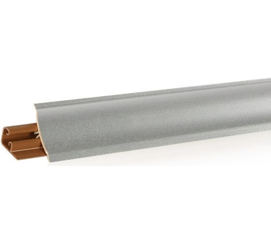 Плинтус KORNER алюминий серебристый, 3 м LB-231-610 20-231-0-610
