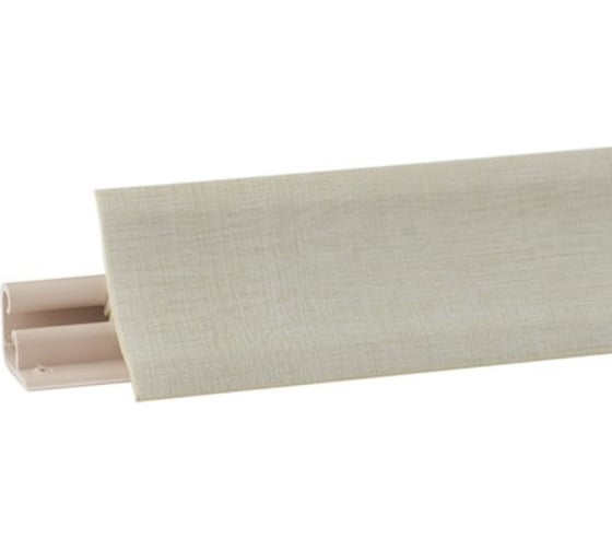 Плинтус KORNER LB-231-698 Джут бежевый 3.0 м 20-231-0-698 1