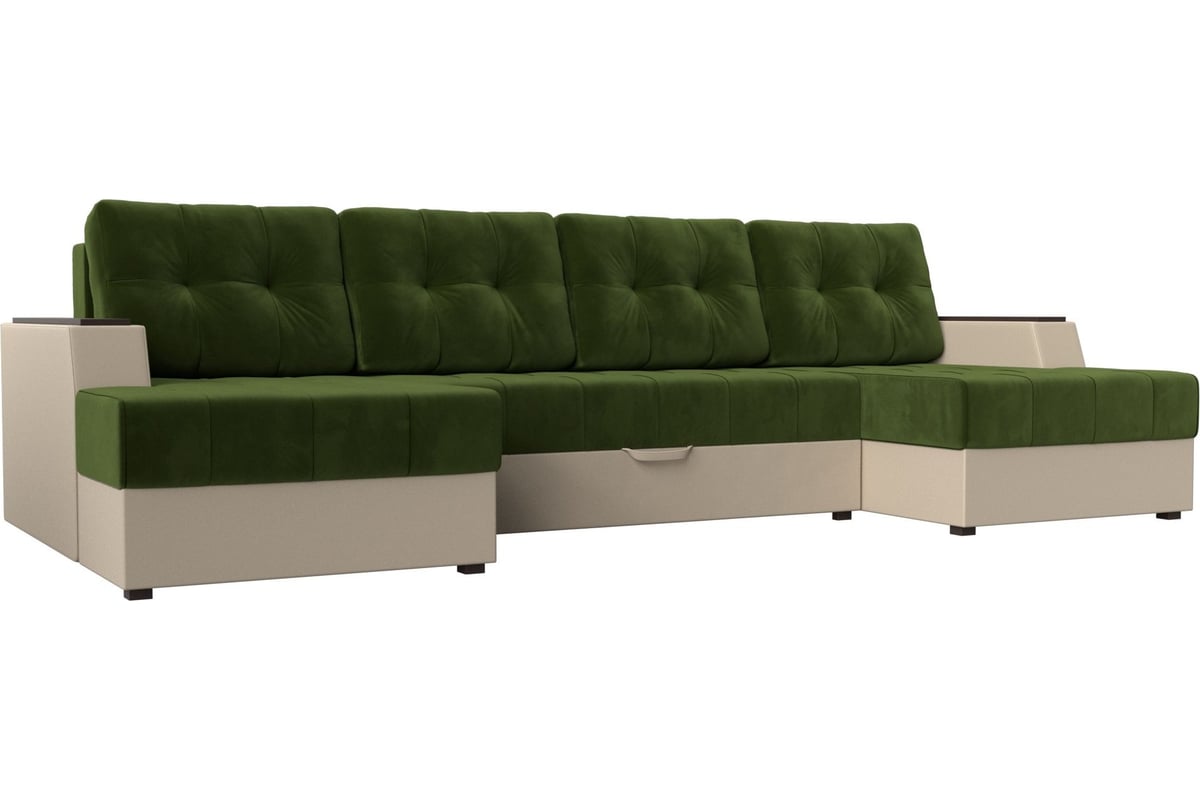 П-образный диван Эмир Лига диванов 110960 - выгодная цена, отзывы ...