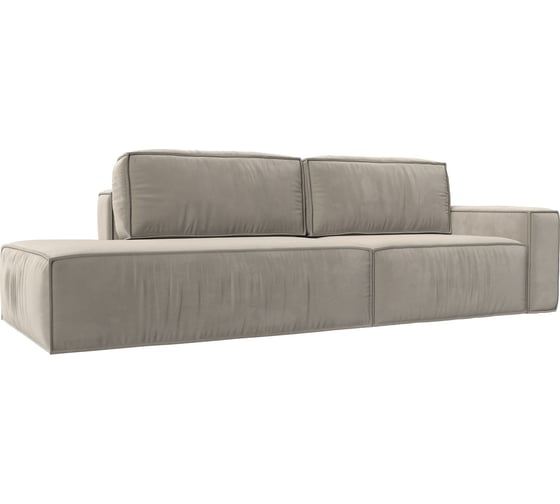 Прямой диван Прага модерн подлокотник справа Лига диванов 116795 1