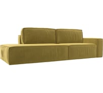 Прямой диван Прага модерн подлокотник справа Лига диванов 116797