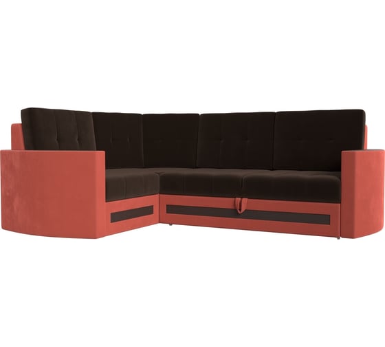 Угловой диван Белла левый угол Лига диванов 117639L