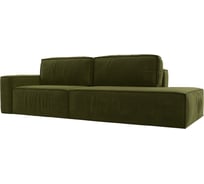 Прямой диван Прага модерн подлокотник слева Лига диванов 116798L