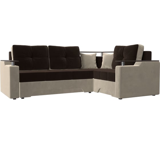 Угловой диван Комфорт правый угол Лига диванов 27930 1