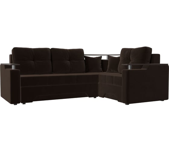 Угловой диван Комфорт правый угол Лига диванов 102603 1