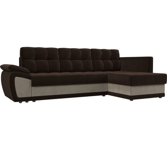 Угловой диван Нэстор прайм правый угол Лига диванов 103105