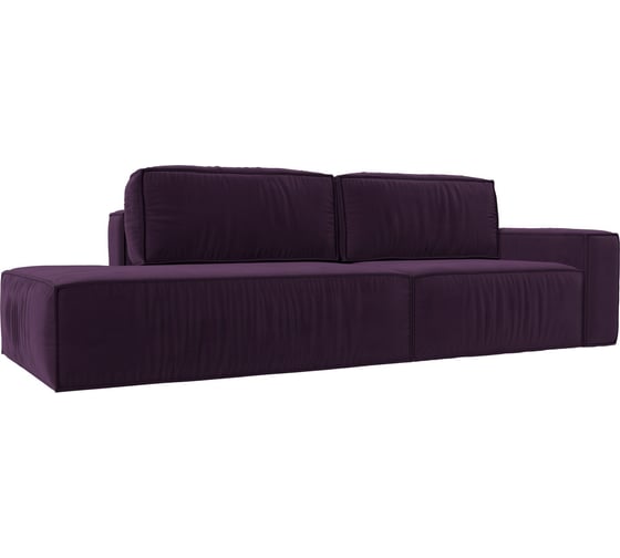 Прямой диван Прага модерн подлокотник справа Лига диванов 116793 1