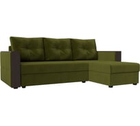 Угловой диван Валенсия Лайт правый угол Лига диванов 117755