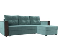 Угловой диван Валенсия Лайт правый угол Лига диванов 117745