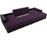 П-образный диван Эмир основа велюр фиолетовый, компаньон велюр черный Лига диванов 110980 7