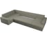 П-образный диван Майами оттоманка справа полностью рогожка Корфу 02, подушки рогожка К-02/к-02/к-02 Лига диванов 114814 8