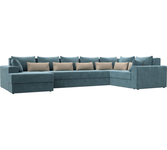 П-образный диван Майами левый угол Лига диванов 114828L 1