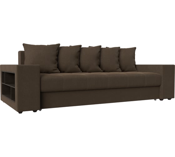 Диван прямой Дубай полки слева Лига диванов 110538 1