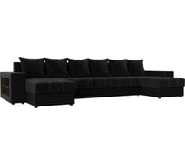 П-образный диван Дубай полки слева Лига диванов 110620