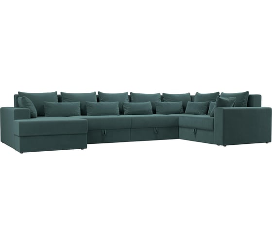 П-образный диван Майами левый угол Лига диванов 114820L 1