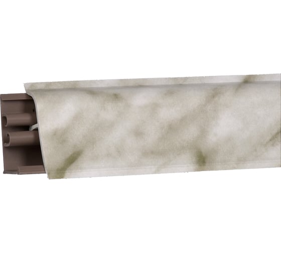 Плинтус для столешницы KORNER Мрамор карарра 3.0 м, ПВХ LB-381-6148 20-381-0-6148